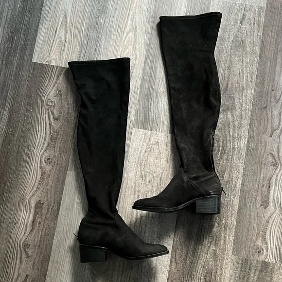 Steve Madden | over the knee suede boots - Picture 1 of 4